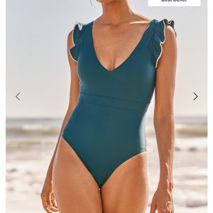 Summersalt Ruffle Backflip seaweed & seaglass size 4